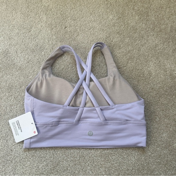 1-6 NWT Size 10 lululemon Energy Longline Bra ,LILE(Lilac purple) - Picture 2 of 9